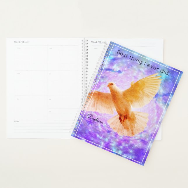 Dove Planner Buch Bestes Ding Taufe Planer (Anzeige)