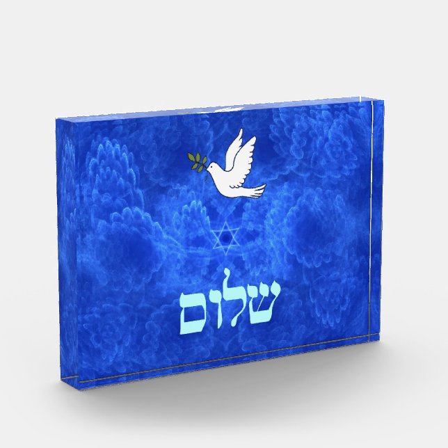 Dove - Shalom Fotoblock (Links)