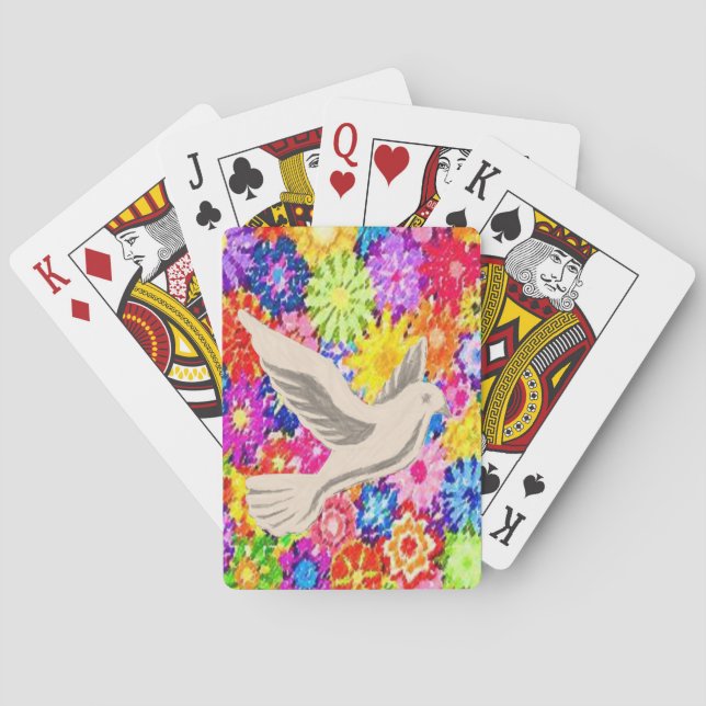 Dove Spielkarten-Deck Spielkarten (Rückseite)