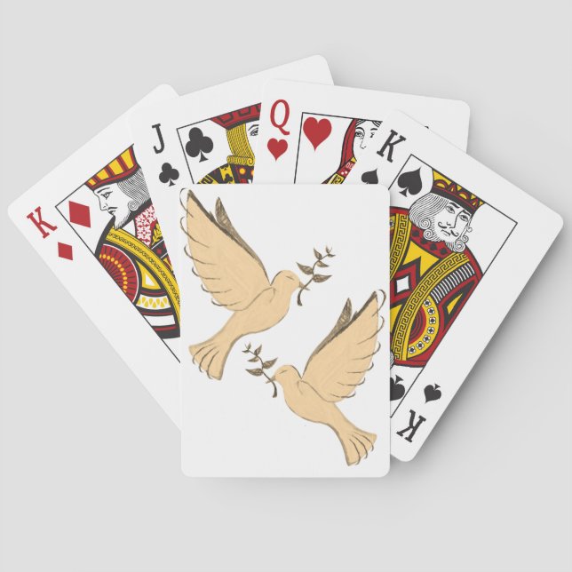 Dove Spielkarten-Deck Spielkarten (Rückseite)