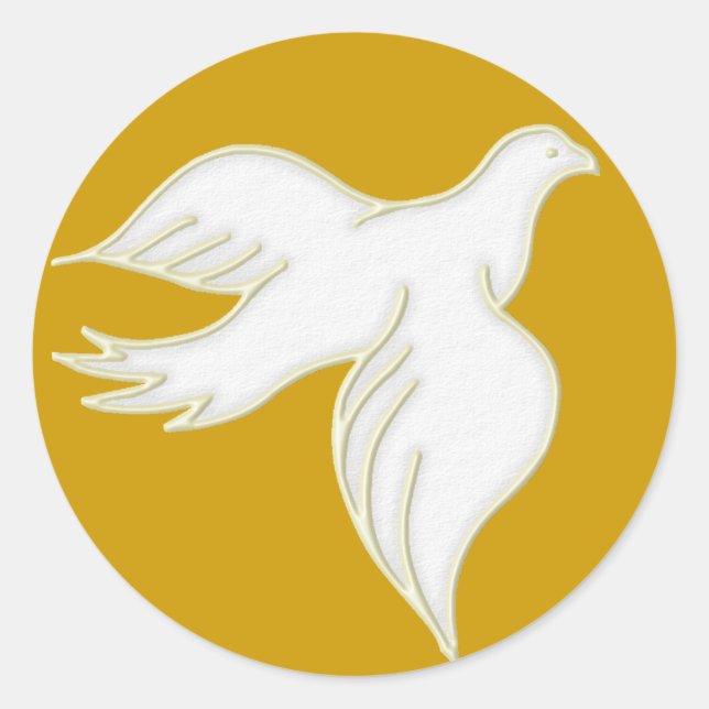 Dove Sticker (Vorderseite)
