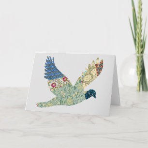 Dove Vintage Floral Card Serie 2 Karte