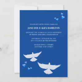 Dove Wedding Einladung