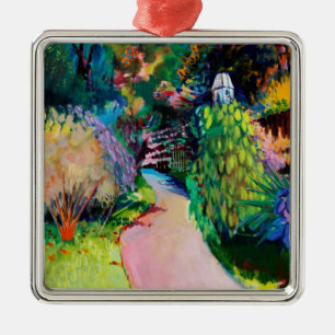 Dovecote exotisch ornament aus metall