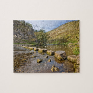 Dovedale, Derbyshirehöchstbezirks-Andenken-Foto Puzzle