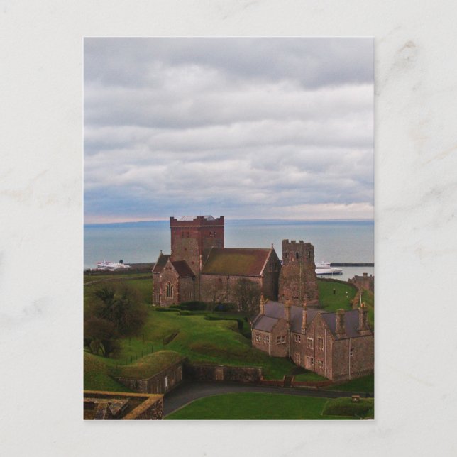Dover Castle Postkarte (Vorderseite)