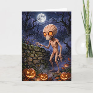 Dover-Dämon Halloween-Karte Karte