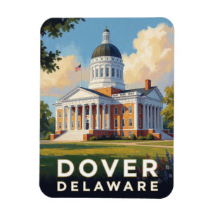 Dover Delaware First State Reise Magnet