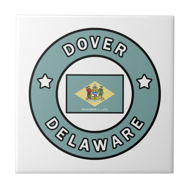 Dover Delaware Fliese (Vorderseite)