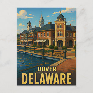 Dover Delaware Reise-Geschenk Postkarte