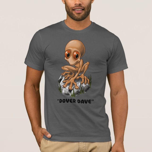 Dover Demon "Dover Dave" Cryptid T - Shirt (Vorderseite)