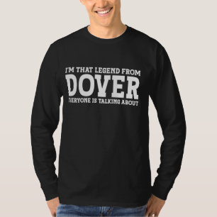 Dover Heimat OH Ohio Zuhause Roots Funny City Dove T-Shirt