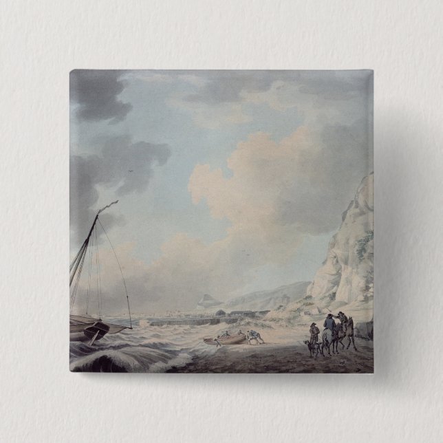 Dover-Klippen Button (Vorderseite)