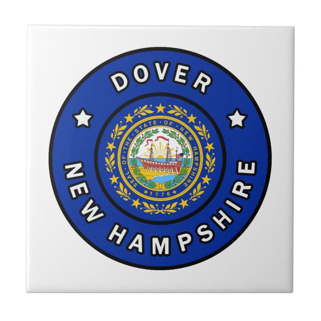 Dover New Hampshire Fliese (Vorderseite)