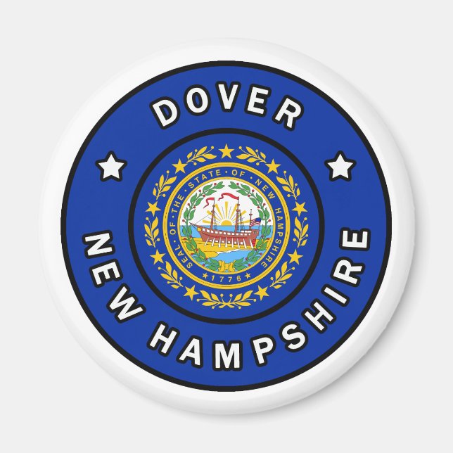 Dover New Hampshire Magnet (Vorne)