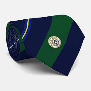 Dover (New Hampshire) Stadtflagge Neck Tie Krawatte