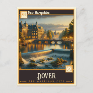 Dover, New Hampshire   Vintage Postkarte