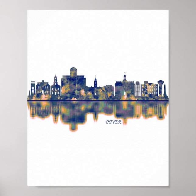 Dover Skyline Poster (Vorne)