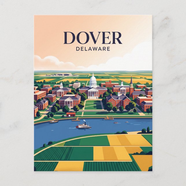 Dover USA Postkarte (Vorderseite)