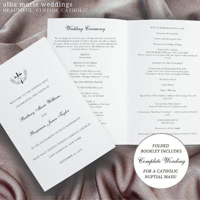 Doves katholische Hochzeit Zeremonie mit Massenpro (Von Creator hochgeladen)