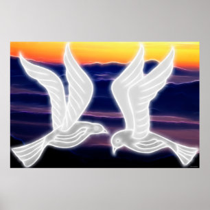 Doves Poster