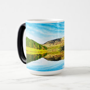 Dovestone Reservoir im Winter Tasse