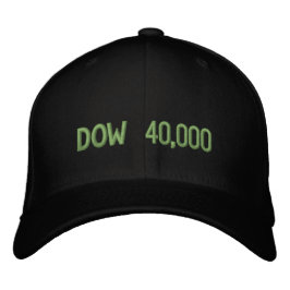 Dow 40000 Stock Market Celebration Bestickte Baseballkappe