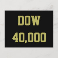 Dow 40000 Stock Market Celebration