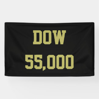 Dow 55.000 Börsenfeier Banner
