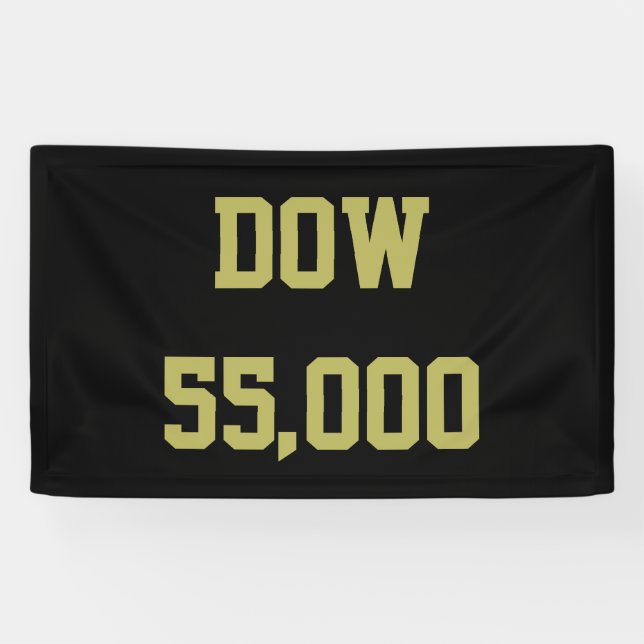 Dow 55.000 Börsenfeier Banner (Horizontal)