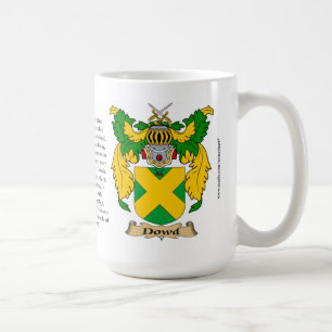 Dowd Familien-Wappen Tasse