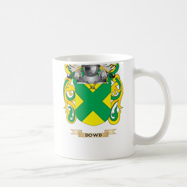 Dowd Wappen Kaffeetasse (Rechts)
