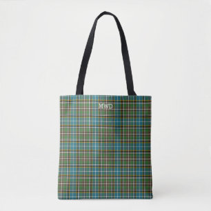 Dowling Clan Tartan Green Kariert Monogram