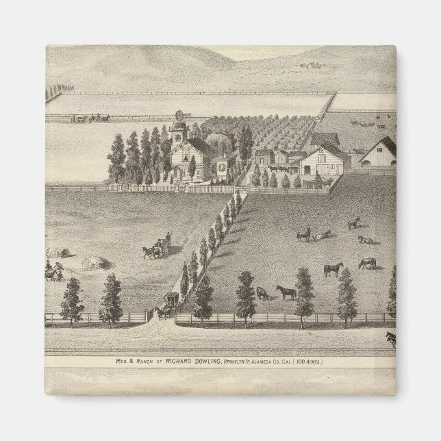 Dowling, Residenzen in Marston Magnet (Vorne)