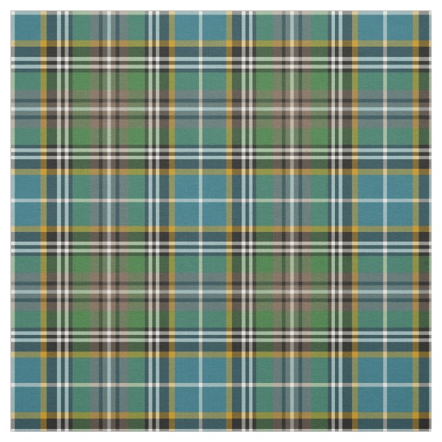 Dowling Tartan Pattern Blue Irish Kariert Stoff (Muster)