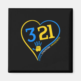 Down Awareness Syndrom - World Down Syndrom Magnet