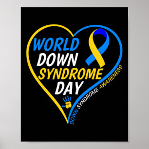 Down Awareness Syndrom - World Down Syndrom Poster