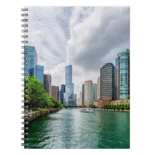 Down Chicago River Notizblock