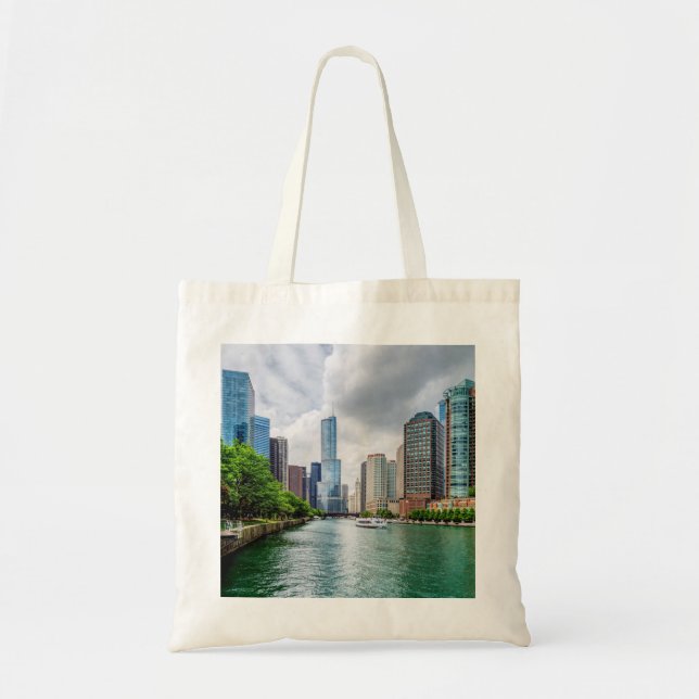 Down Chicago River Tragetasche (Vorne)