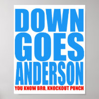 Down Goes Anderson