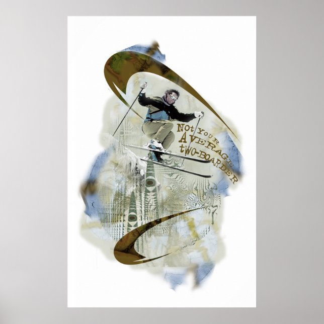 Down Hill Skier Poster (Vorne)