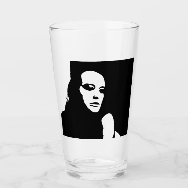Down Looker Glas (Vorderseite)