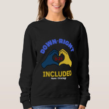 Down-Right Included Weltweiter Down-Syndrom-Tag Be