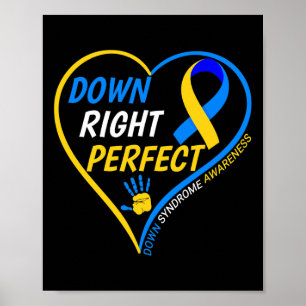 Down Right Perfect - World Down Syndrome Awareness Poster