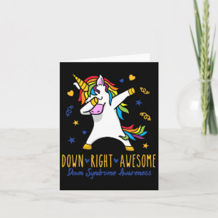 Down Right Phantastisch World Down Syndrome Awaren Karte