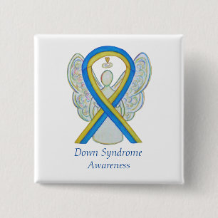 Down-Syndrom Angel-Sensibilisierungsknöpfe für das Button