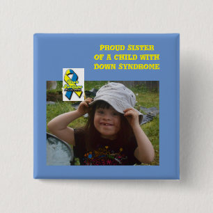 Down-Syndrom Bewusstsein Button