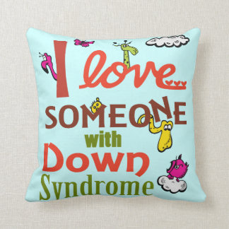 Down-Syndrom Bewusstsein Kissen