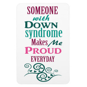 Down-Syndrom Bewusstsein Magnet