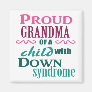 Down-Syndrom Bewusstsein Magnet